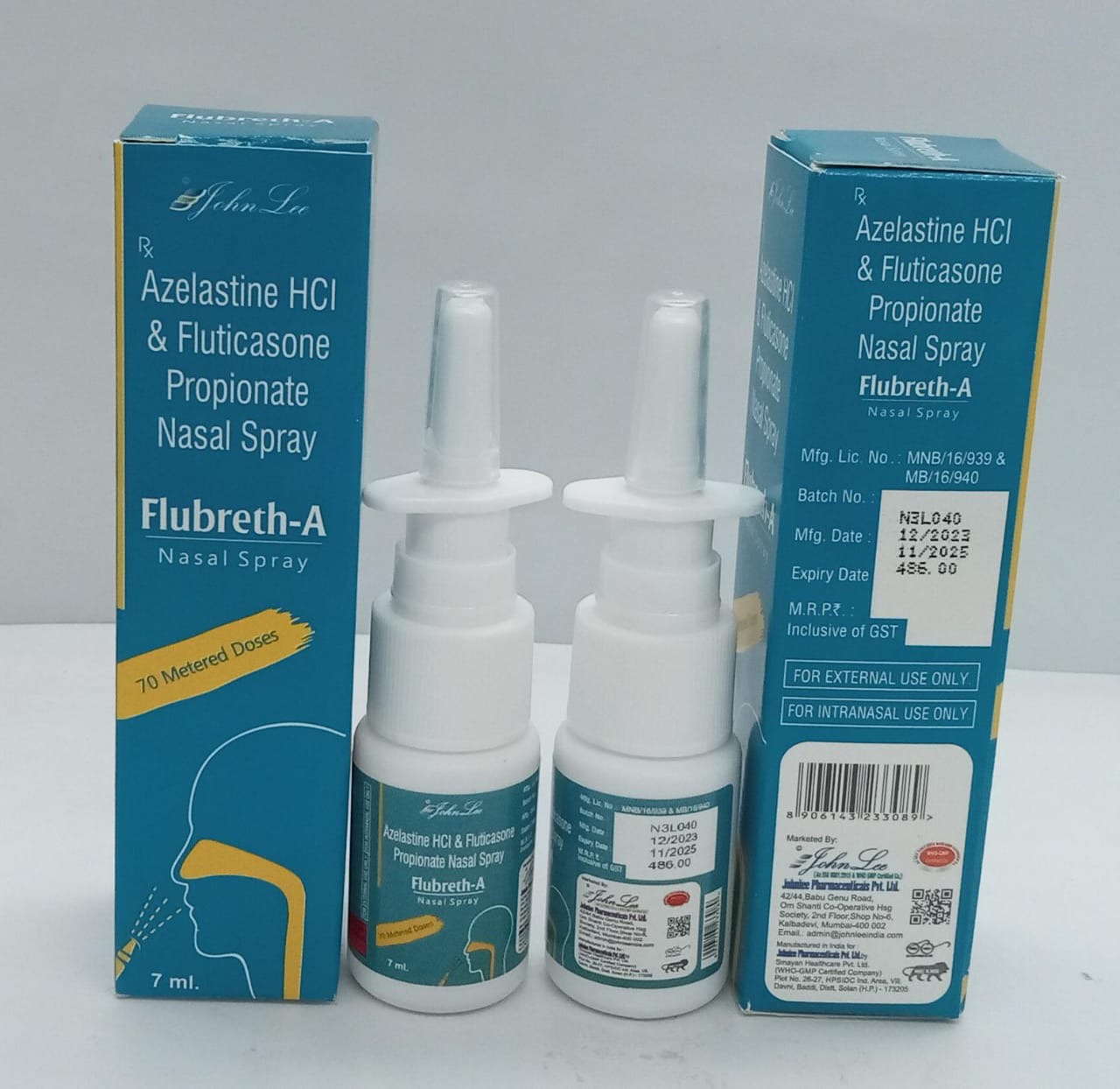 Azelastine Hydrochloride & Fluticasone